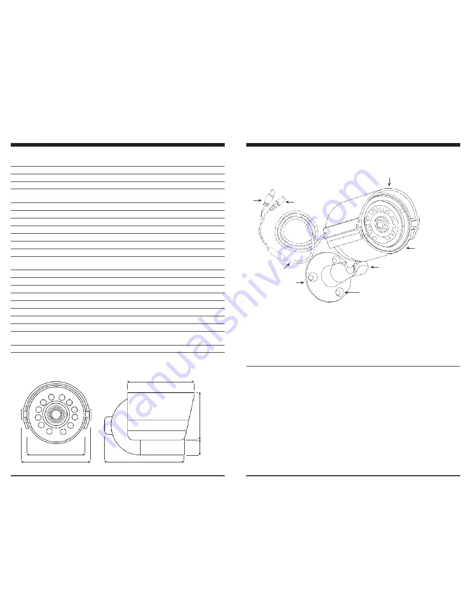 SECO-LARM Enforcer EV-1323B12DW Installation Manual Download Page 2