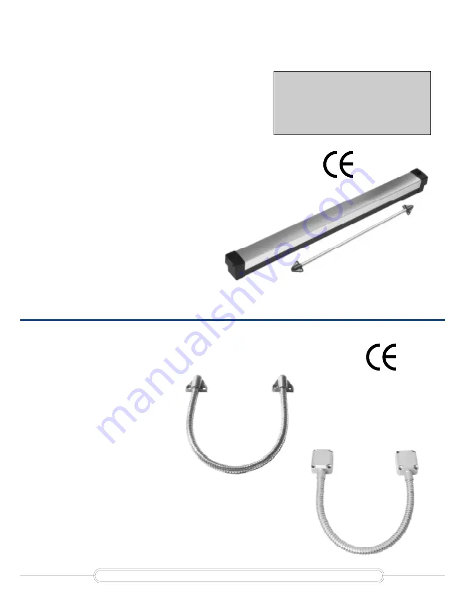 SECO-LARM Push-To-Exit Bar SD-969-A18 Скачать руководство пользователя страница 1