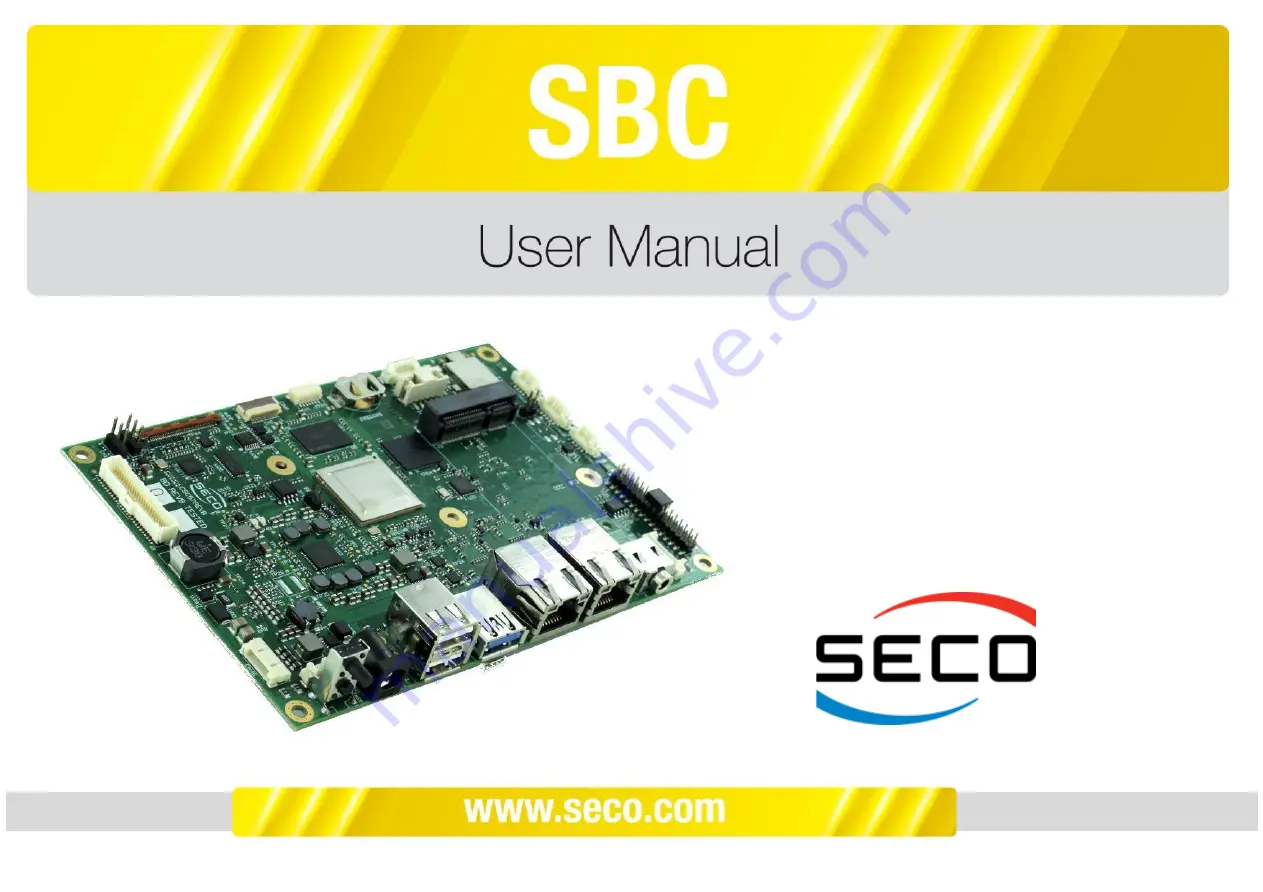 Seco SBC-C57 User Manual Download Page 1