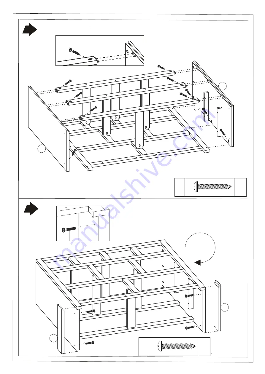 Seconique Corona 4+3+2 Drawer Merchant Chest Скачать руководство пользователя страница 5