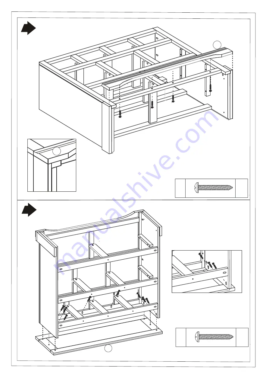 Seconique Corona 4+3+2 Drawer Merchant Chest Скачать руководство пользователя страница 6