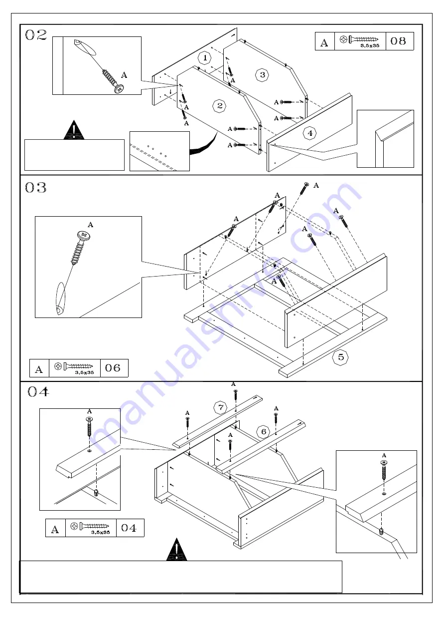 Seconique Corona Corner TV Cabinet 51035(MY) Скачать руководство пользователя страница 4