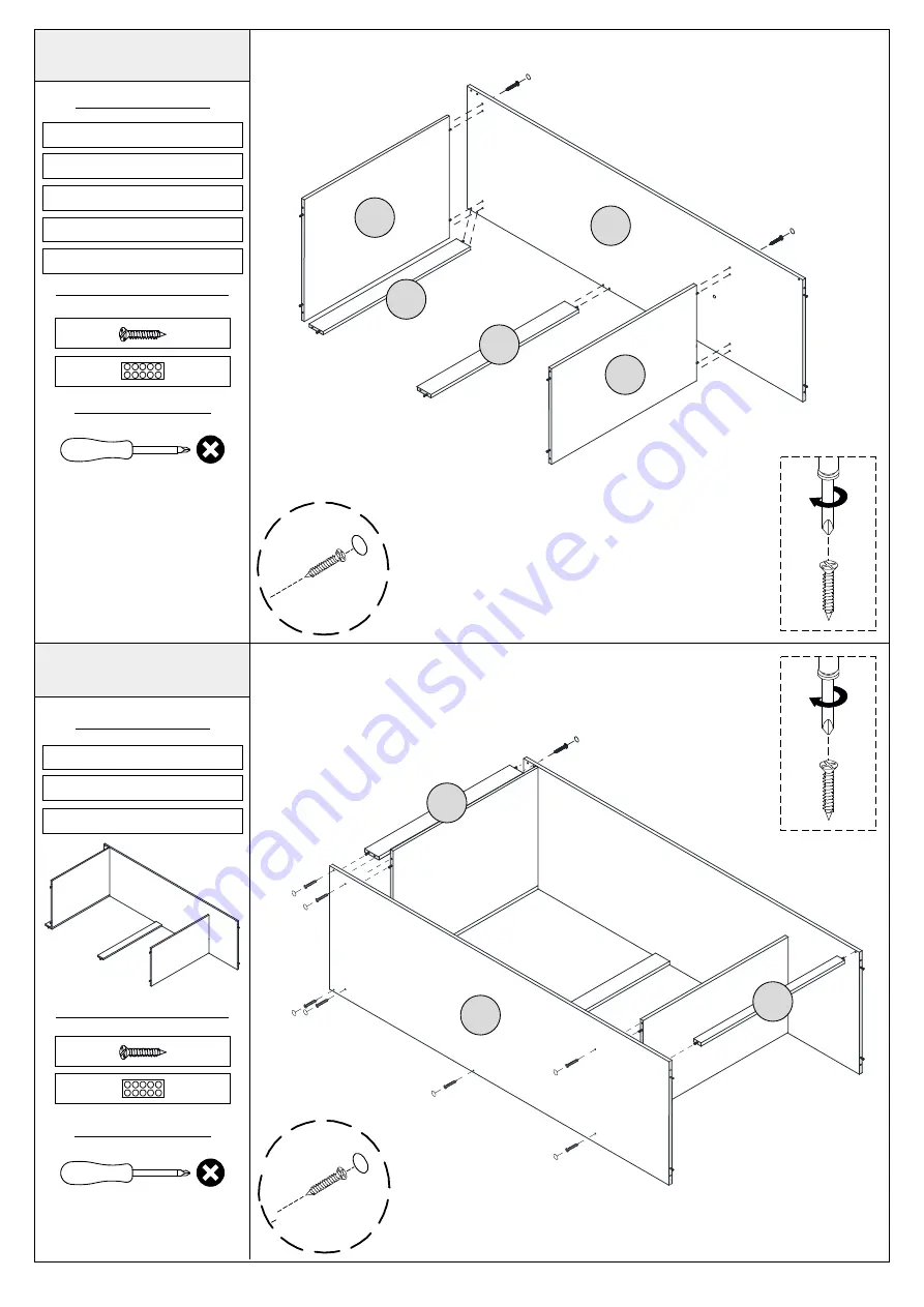 Seconique FELIX SEC/SH/07/22/TA1 Assembly Instructions Manual Download Page 5