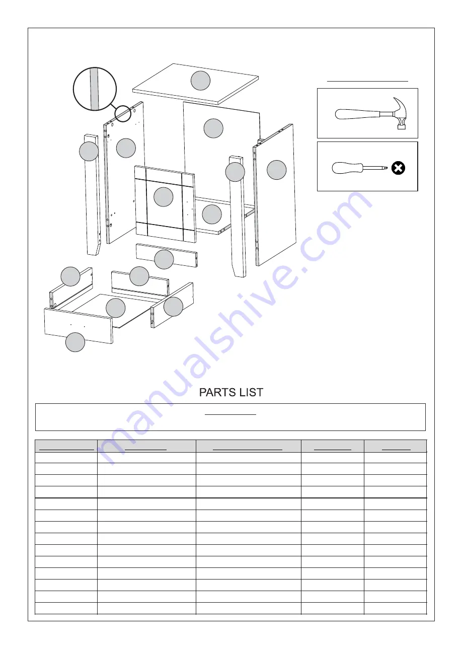 Seconique LUDLOW BEDSIDE GREY GLOSS Скачать руководство пользователя страница 2