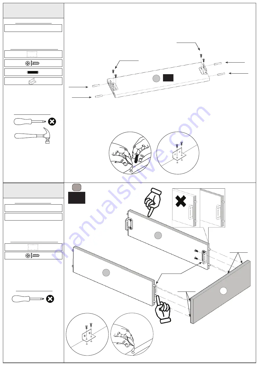 Seconique NEVADA 100-103-065 Assembly Instructions Manual Download Page 9