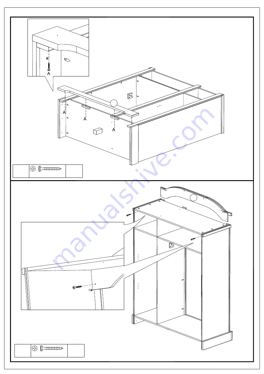 Seconique NORDIC 3 DOOR 3 DRAWER WARDROBE Скачать руководство пользователя страница 6