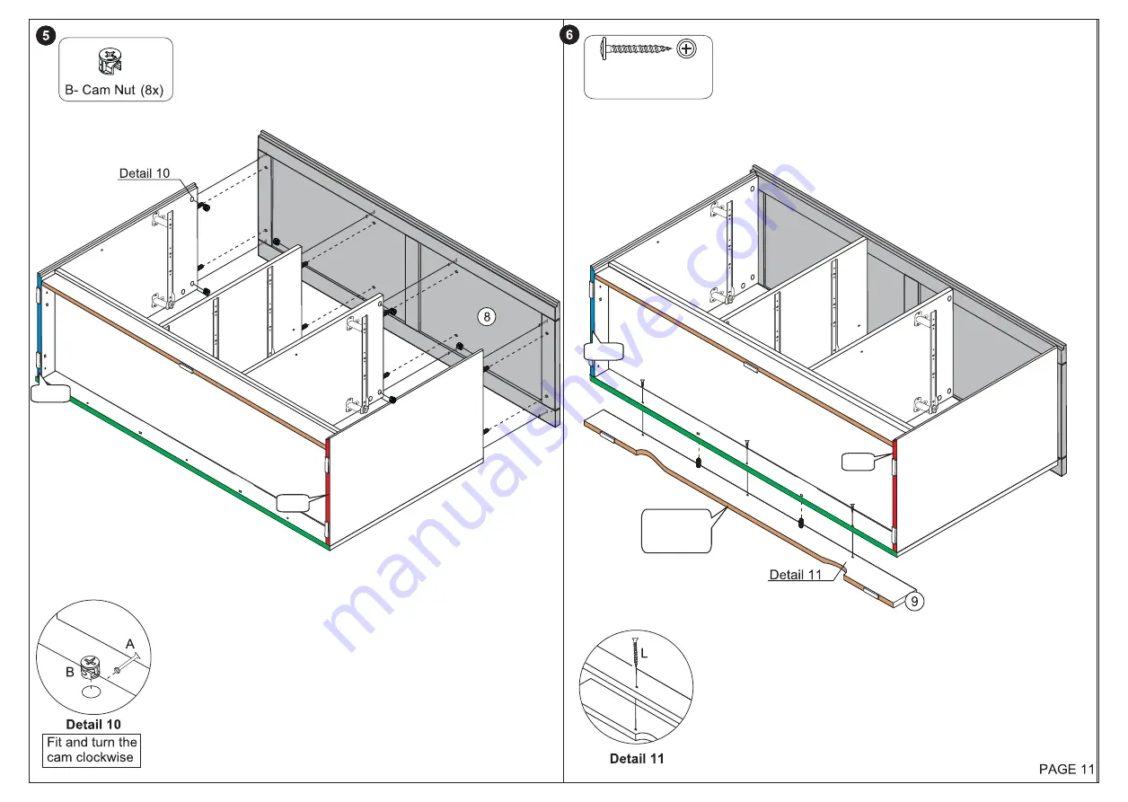 Seconique SECWG0317SP3 Assembly Instructions Manual Download Page 11