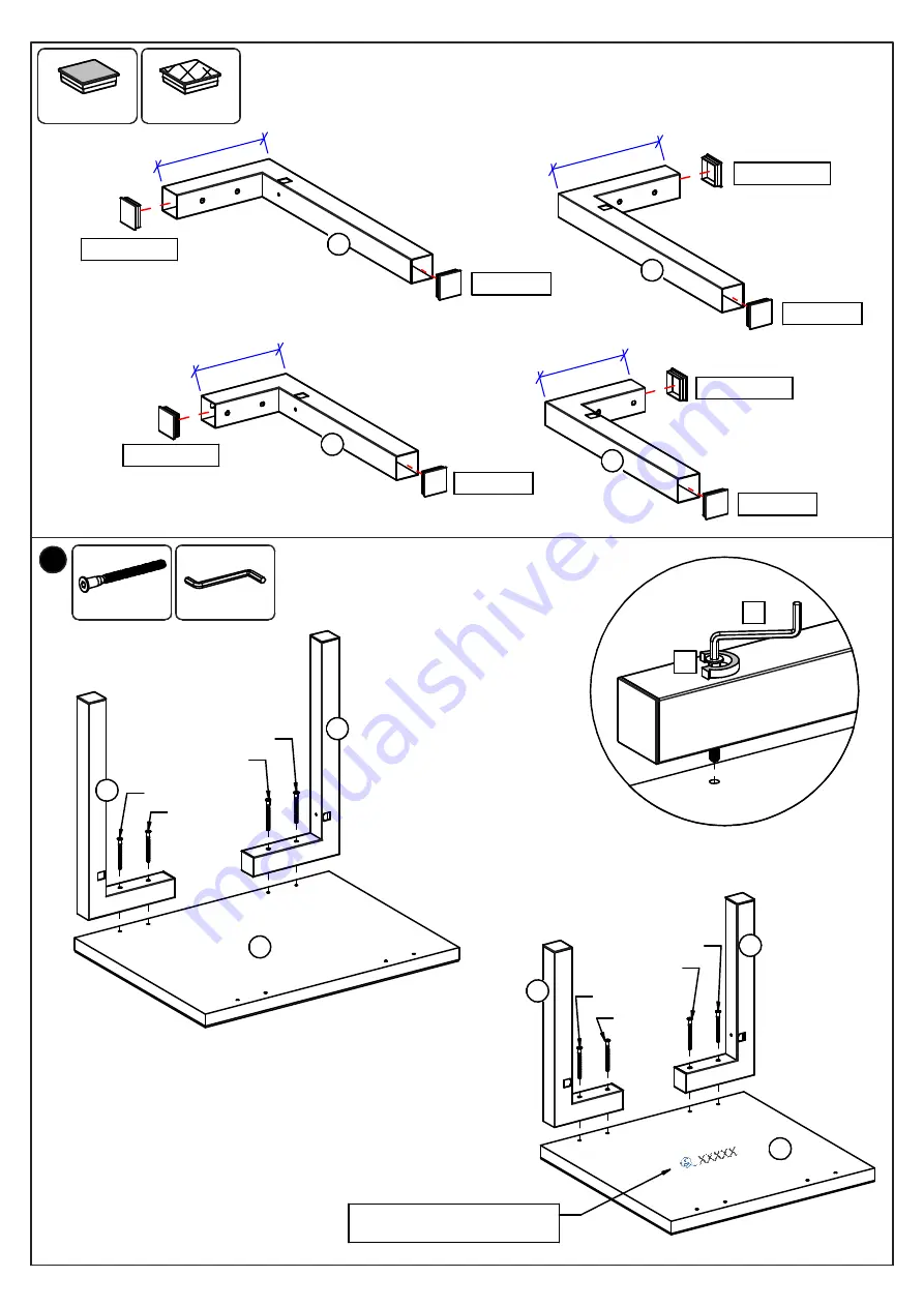 Seconique VALENCIA NEST OF TABLES Скачать руководство пользователя страница 3