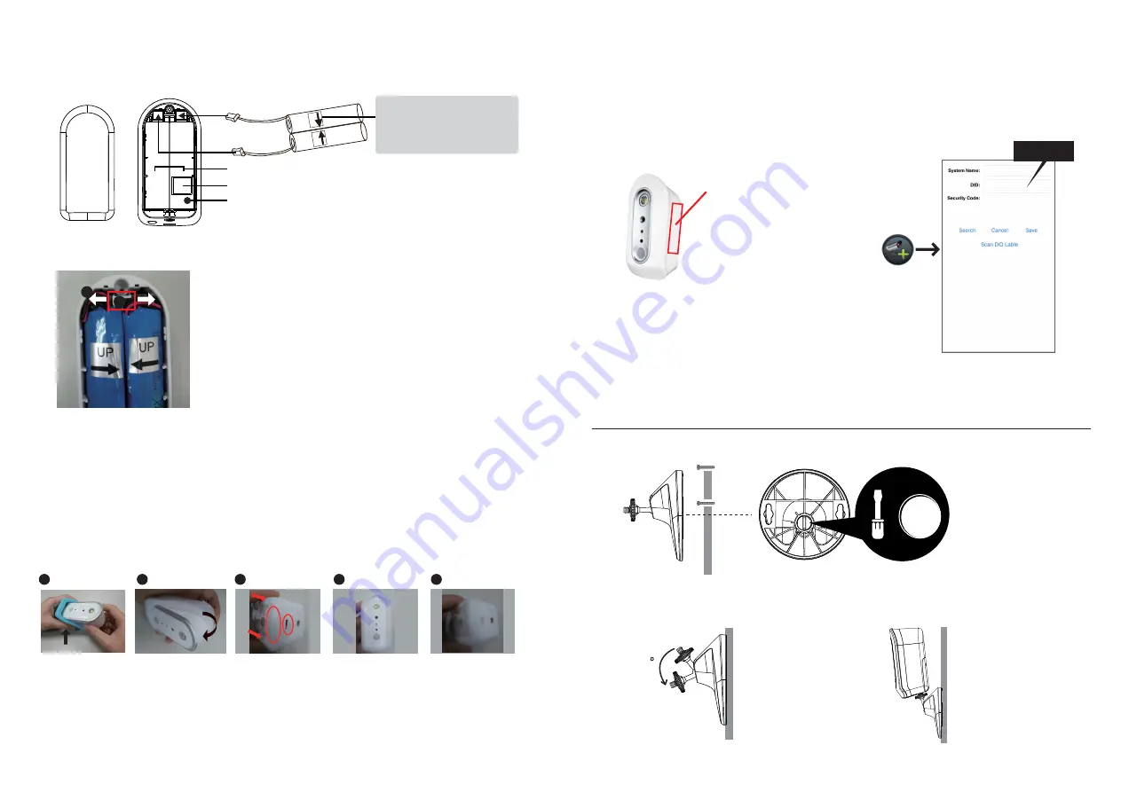 Secufirst SEC24 SensorCam Quick Start Manual Download Page 2