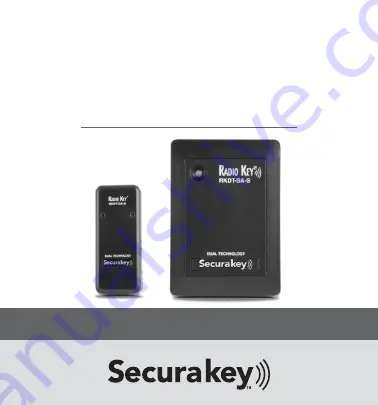 Securakey Radio Key RKDT-SA-M Operating Manual Download Page 1