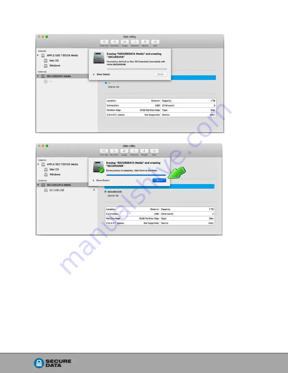 Secure Data IS-FL-DA-256-4 User Manual Download Page 21