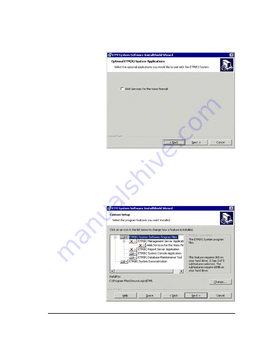 SecureLogix ETM System Installation Manual Download Page 27