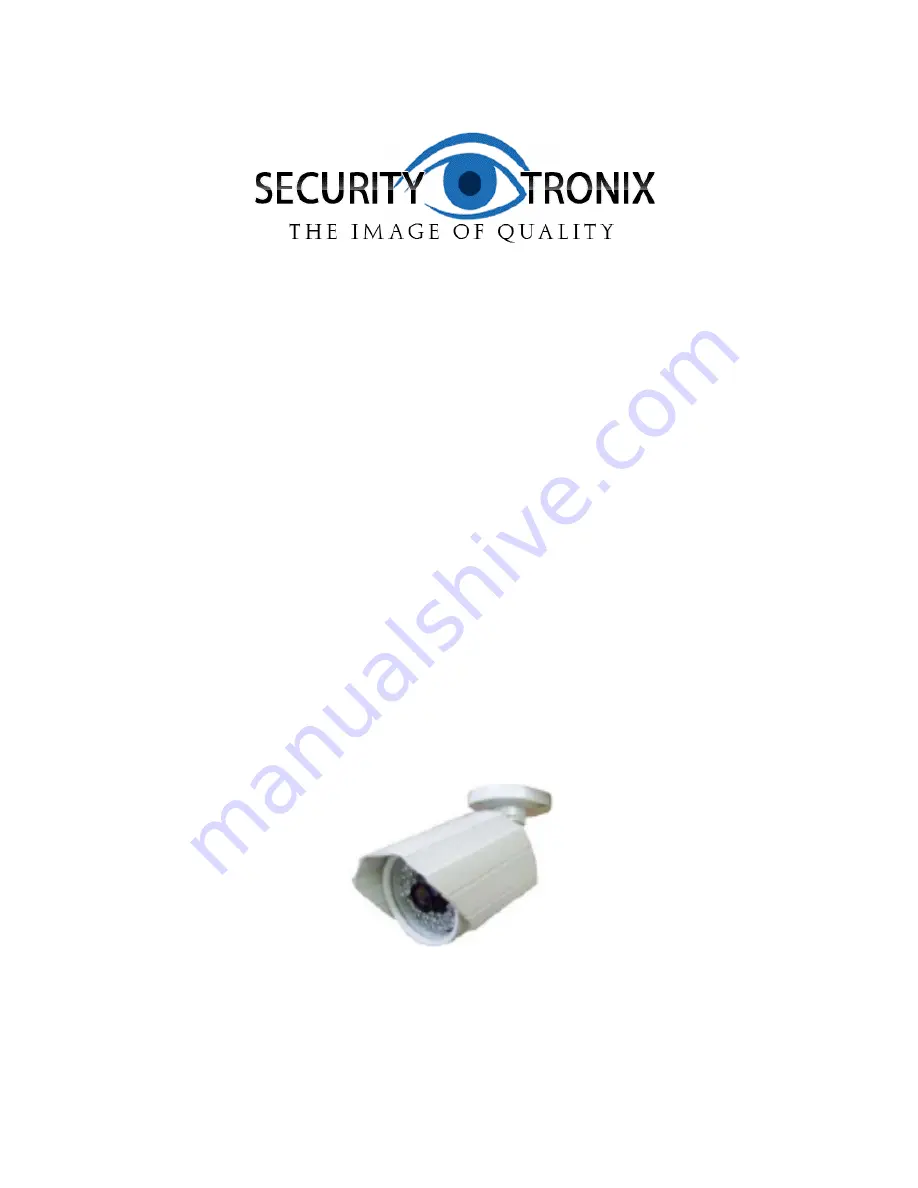 Security Tronix ST-BT540IR30 Installation Manual Download Page 1