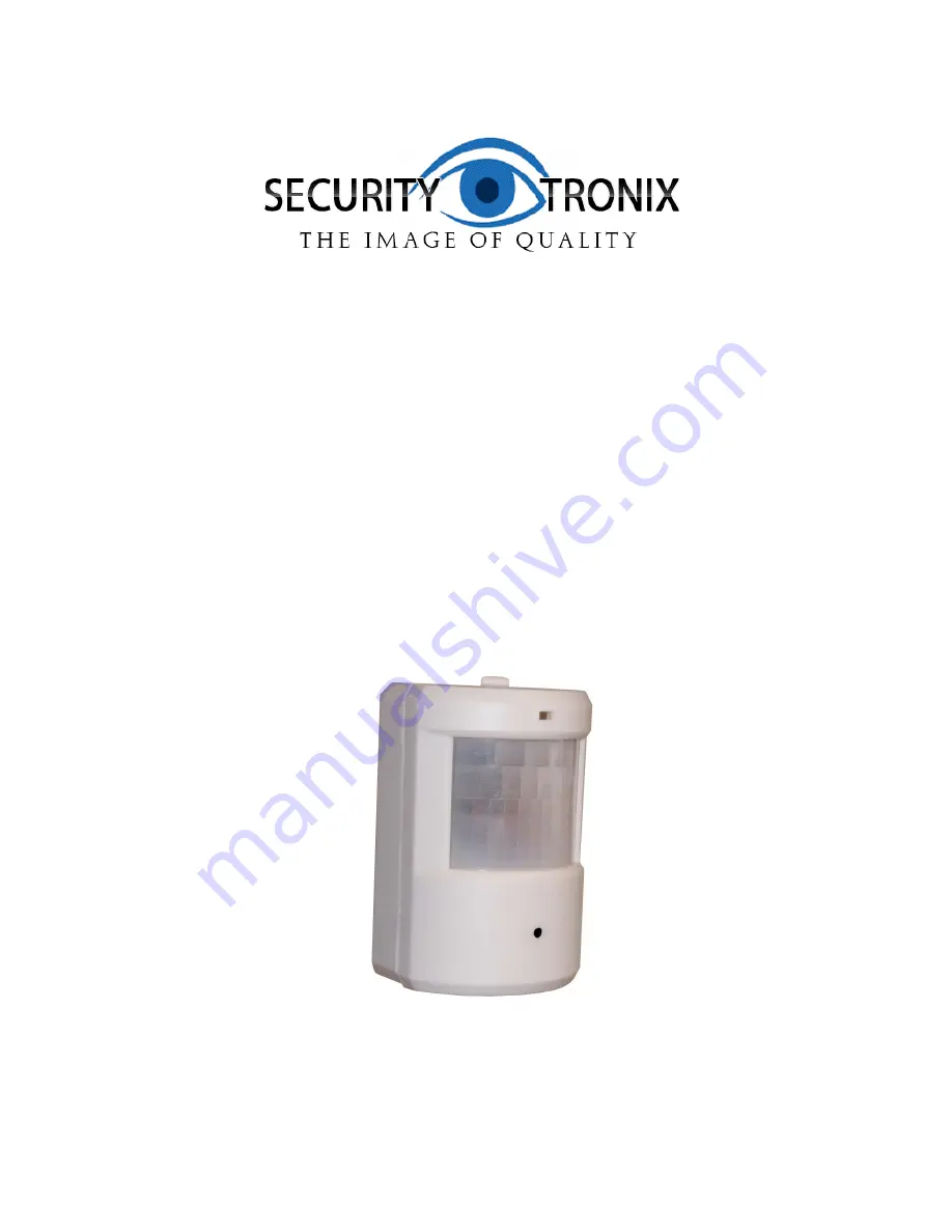 Security Tronix ST-CVTMD520-WPIR-W Installation Manual Download Page 1