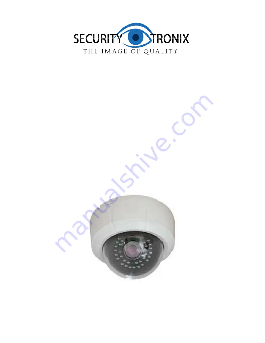 Security Tronix ST-D600IR2812 Installation Manual Download Page 1