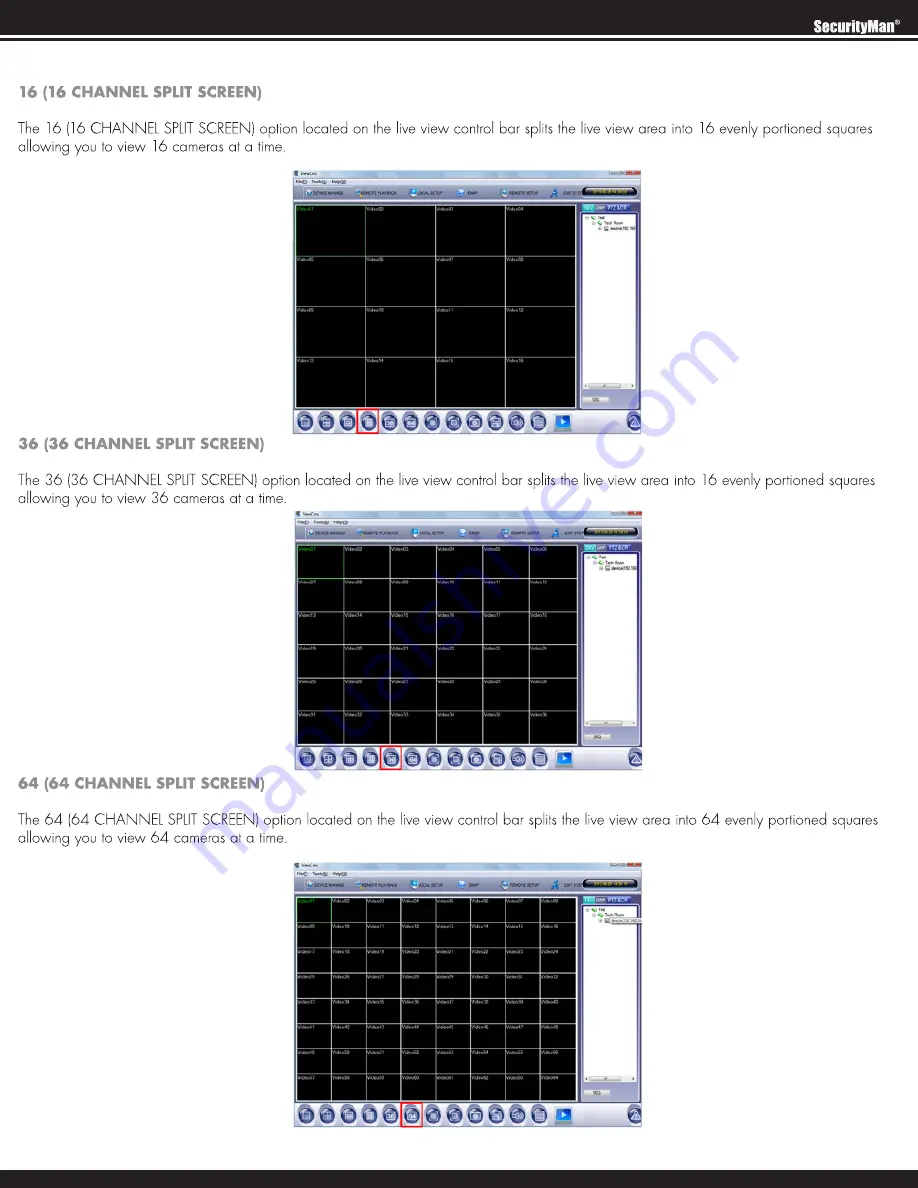 SecurityMan NDVR8 Скачать руководство пользователя страница 187