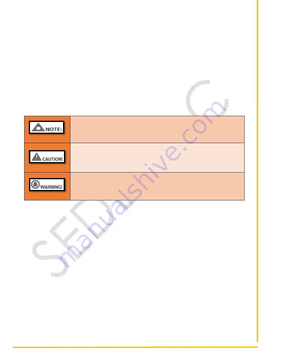 SEDEMAC CB12XX SERIES Manual Download Page 3