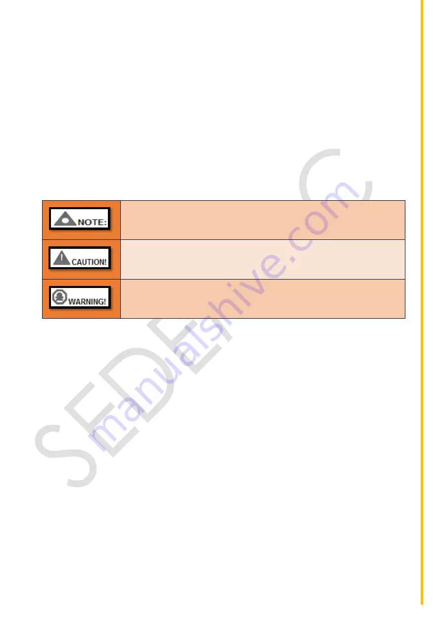 SEDEMAC GC1100 Скачать руководство пользователя страница 3