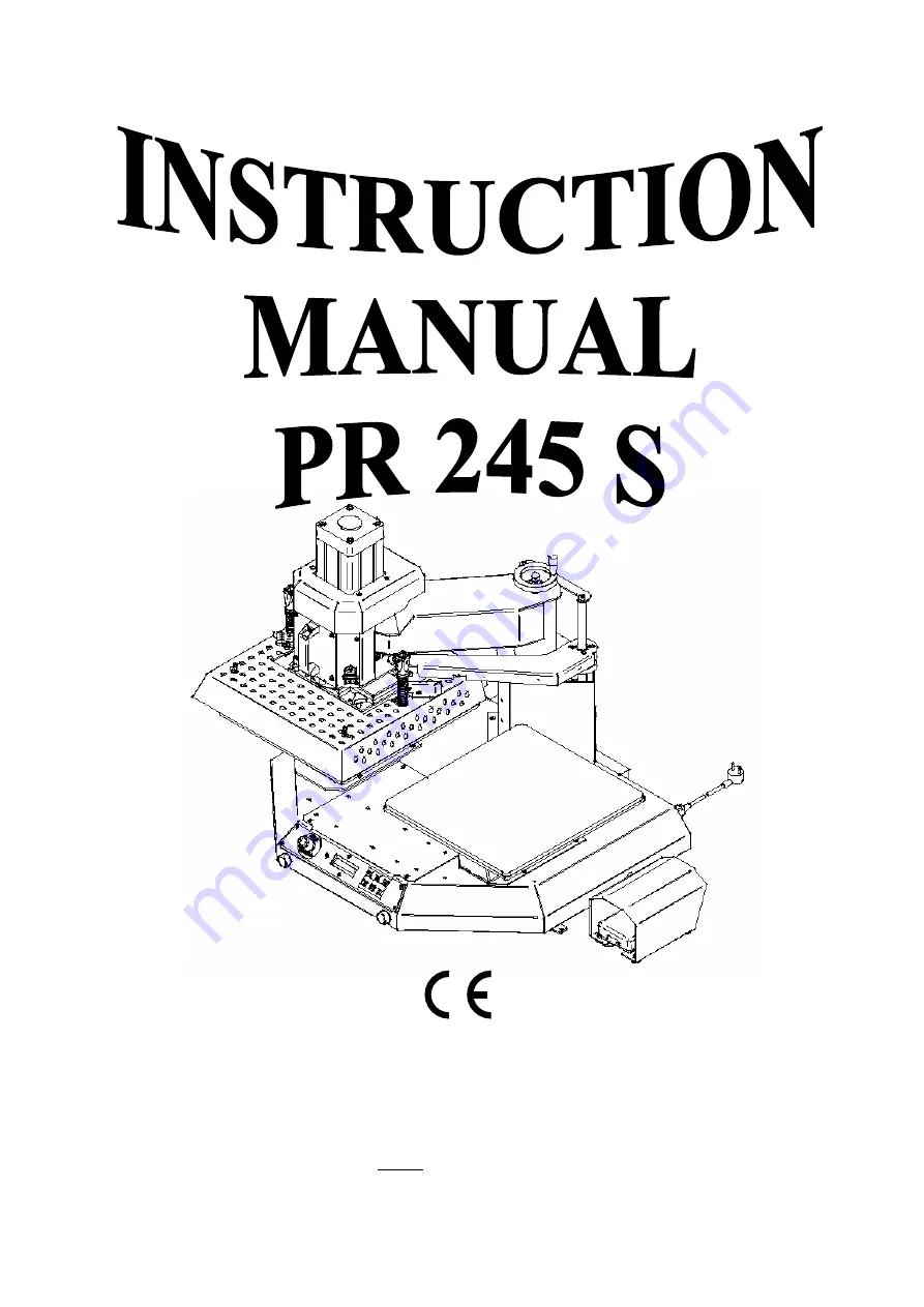 Sefa PR 245 S Скачать руководство пользователя страница 1