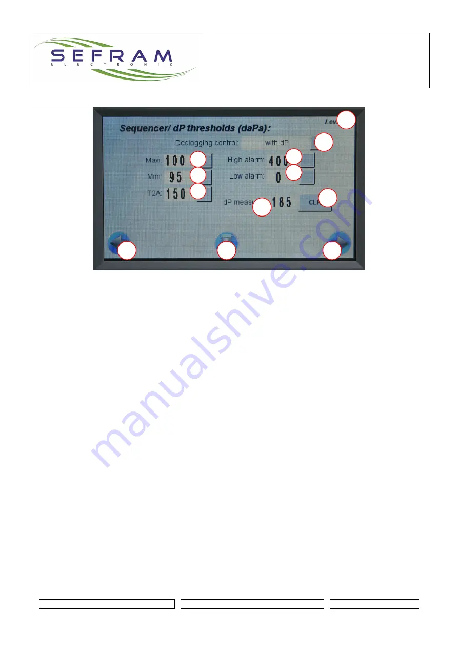 SEFRAM SEQUENCER SET18DP Manual Download Page 18