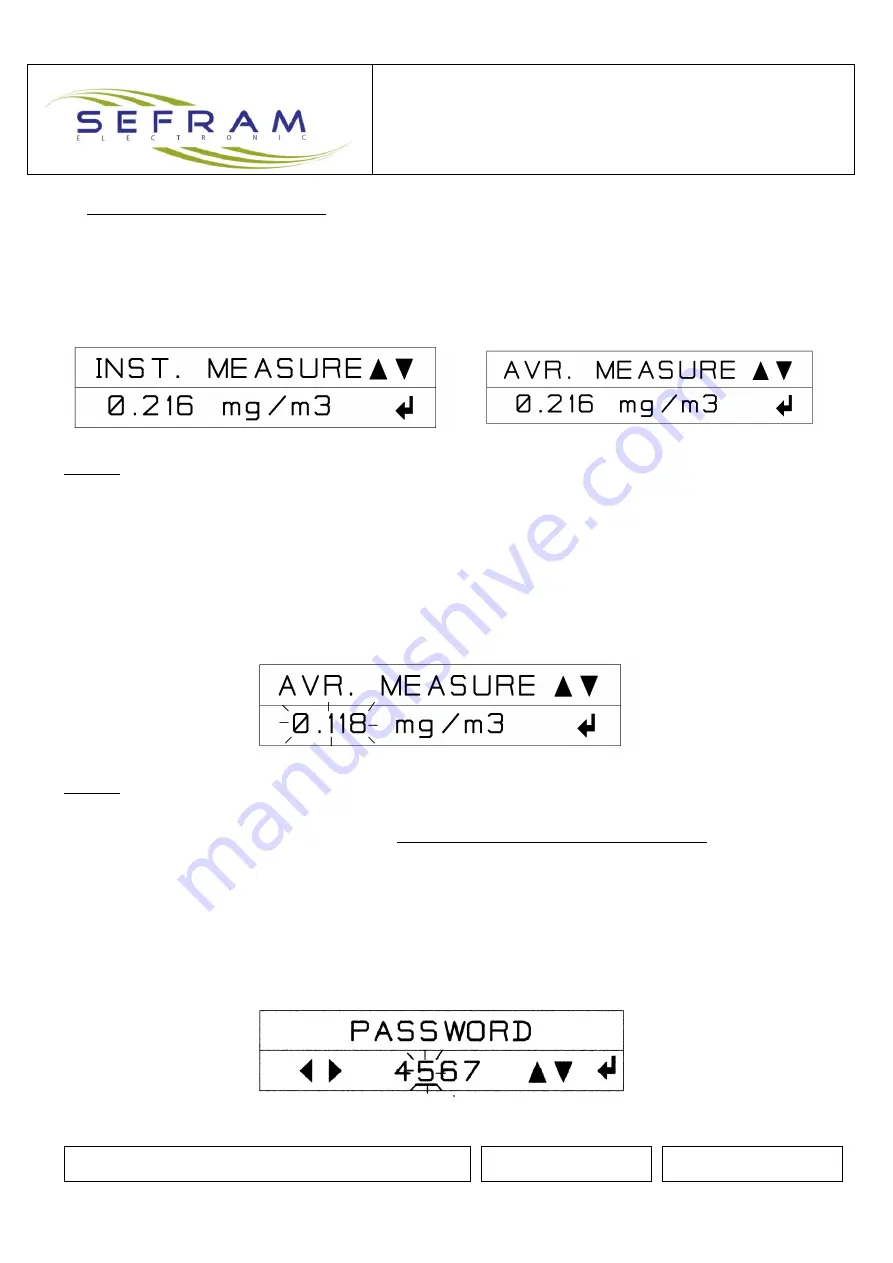 SEFRAM SPX 100 V4 Technical Notice Download Page 13