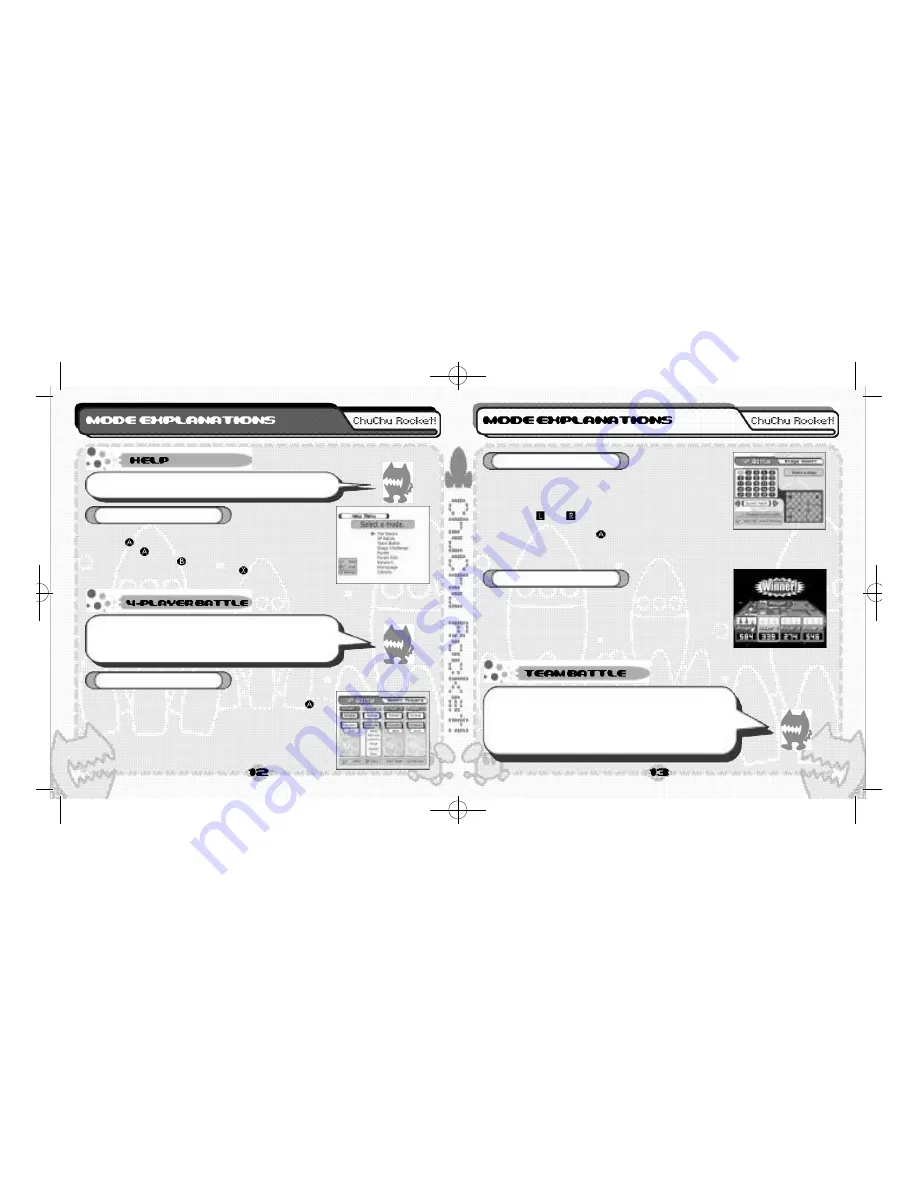 Sega ChuChu Rocket Instruction Manual Download Page 7