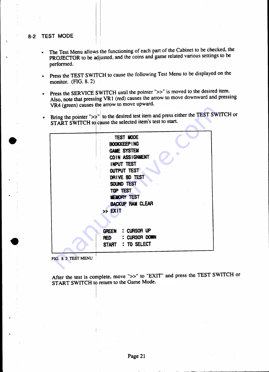 Sega Daytona USA Owner'S Manual Download Page 22