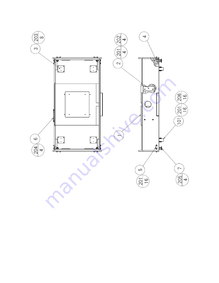 Sega Ghost Squad Deluxe Service Manual Download Page 117