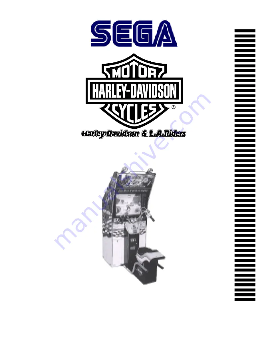 Sega Harley Davidson & L.A Riders Owner'S Manual Download Page 1