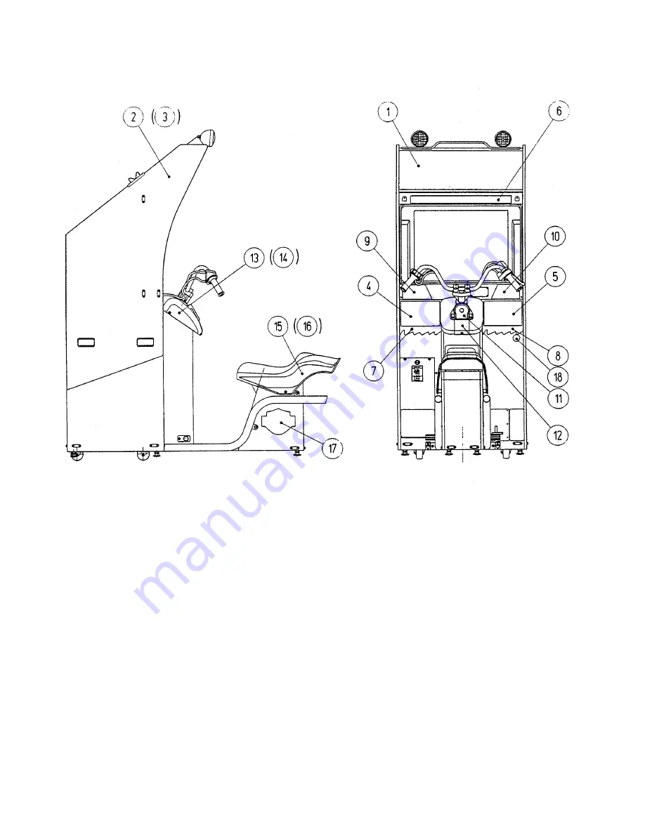 Sega Harley Davidson & L.A Riders Owner'S Manual Download Page 69