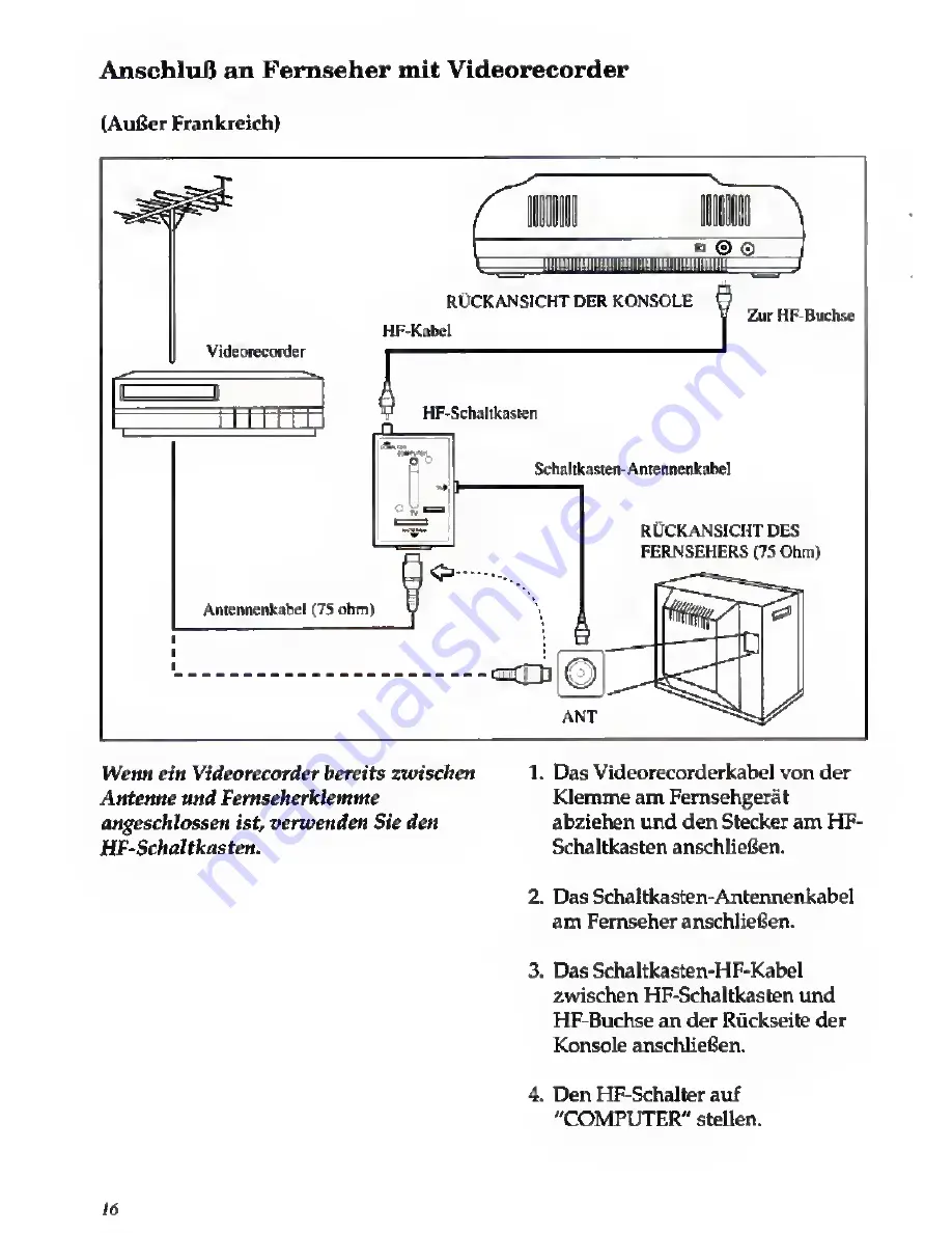 Sega Master System II Instruction Manual Download Page 18