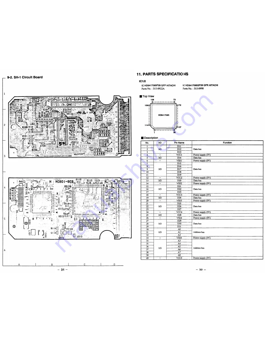 Sega MK - 80200-50 Service Manual Download Page 22