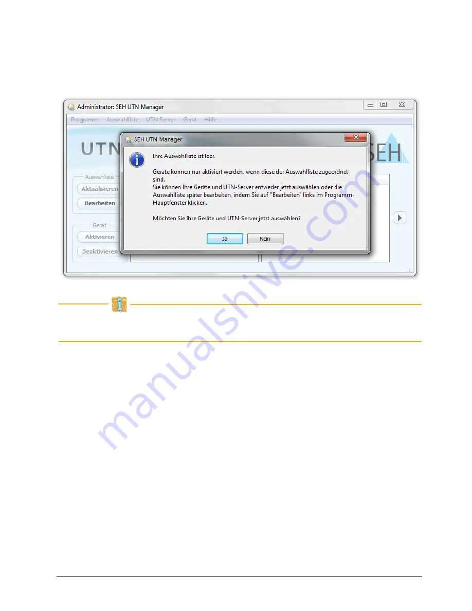 SEH myUTN-120 Quick Installation Manual Download Page 25