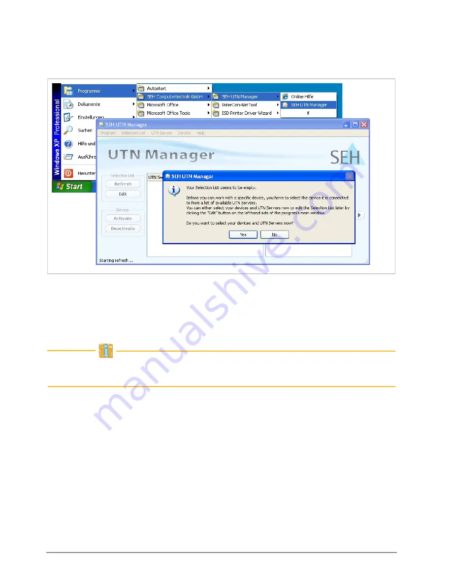 SEH myUTN-50 Quick Installation Manual Download Page 10