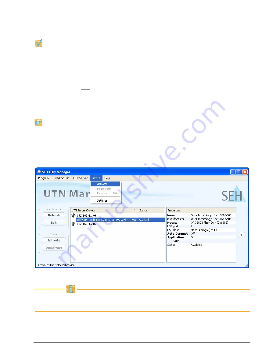 SEH myUTN-50 Quick Installation Manual Download Page 13