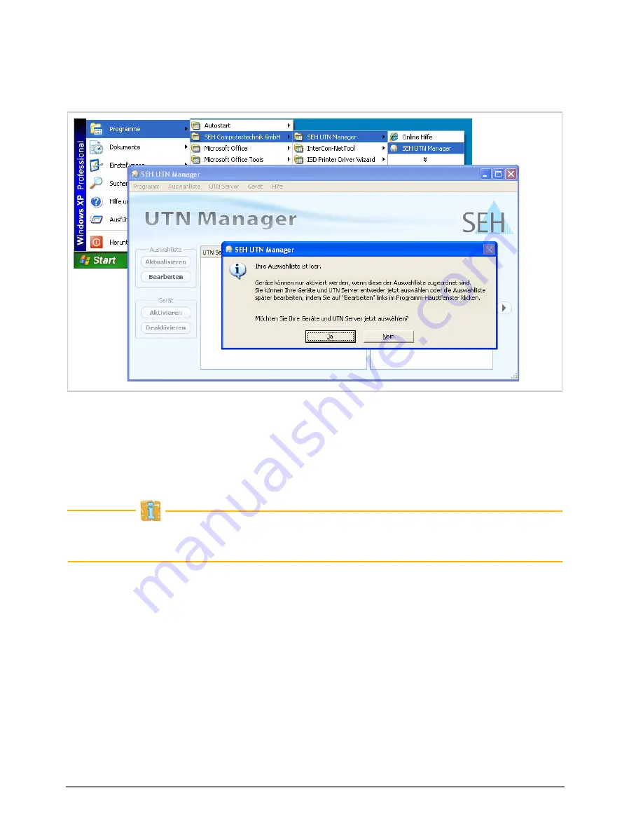 SEH myUTN-50 Quick Installation Manual Download Page 24