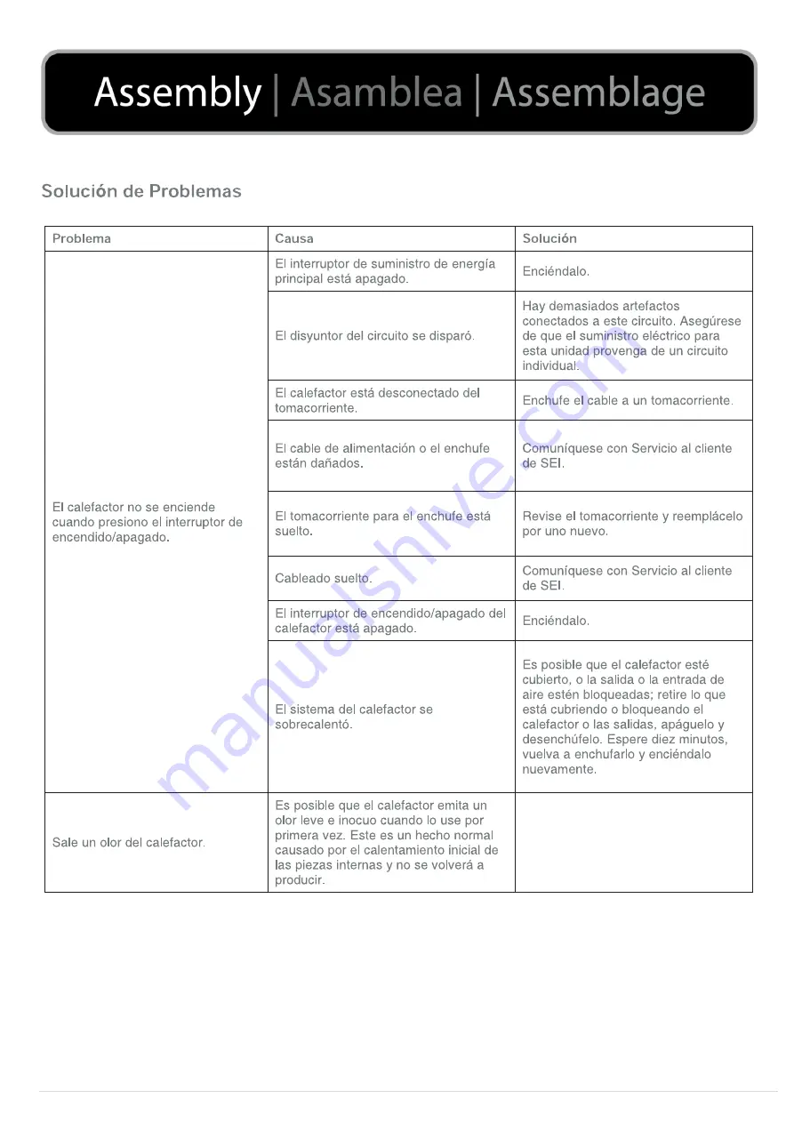 SEI FA1157059 Assembly Download Page 35