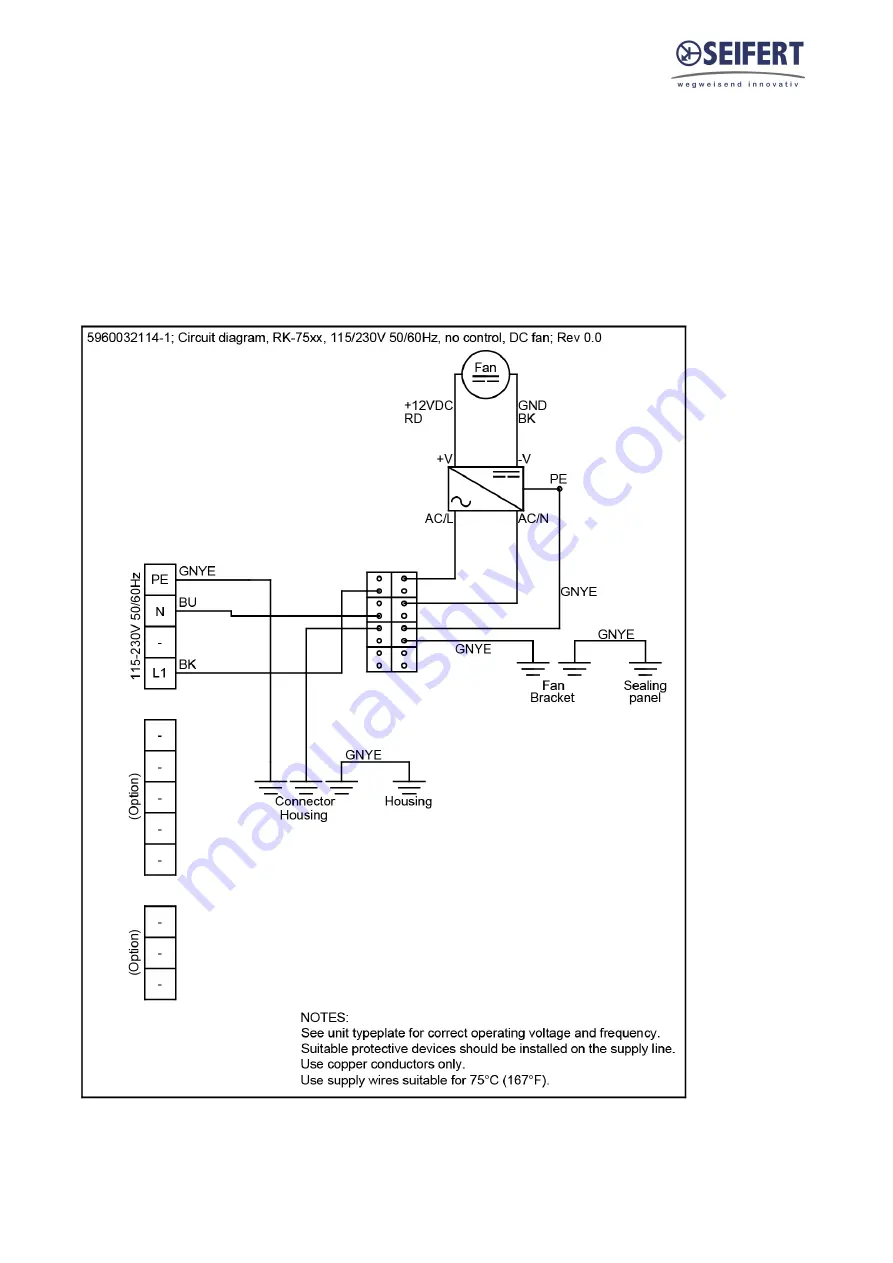 Seifert 750640B001 Скачать руководство пользователя страница 19