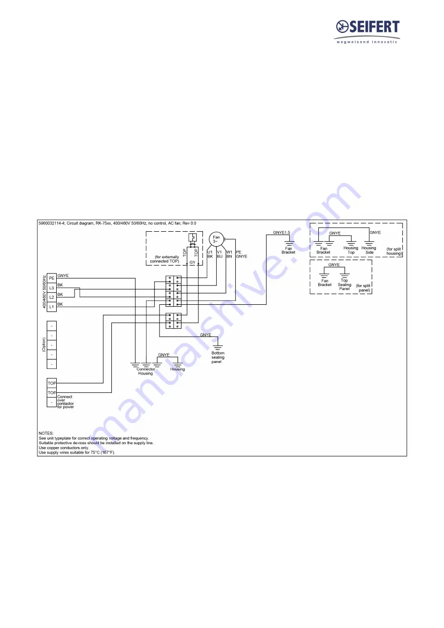 Seifert 751220B001 User Manual Download Page 22