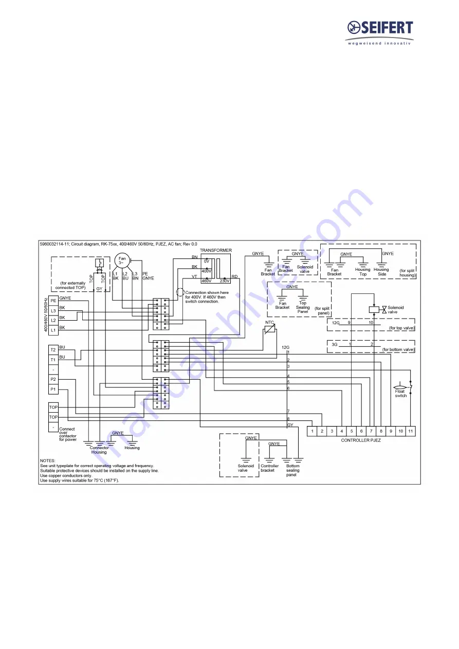 Seifert 752521B001 Скачать руководство пользователя страница 23