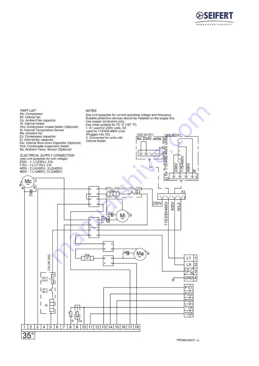 Seifert 8512RC00012-BZBG User Manual Download Page 25