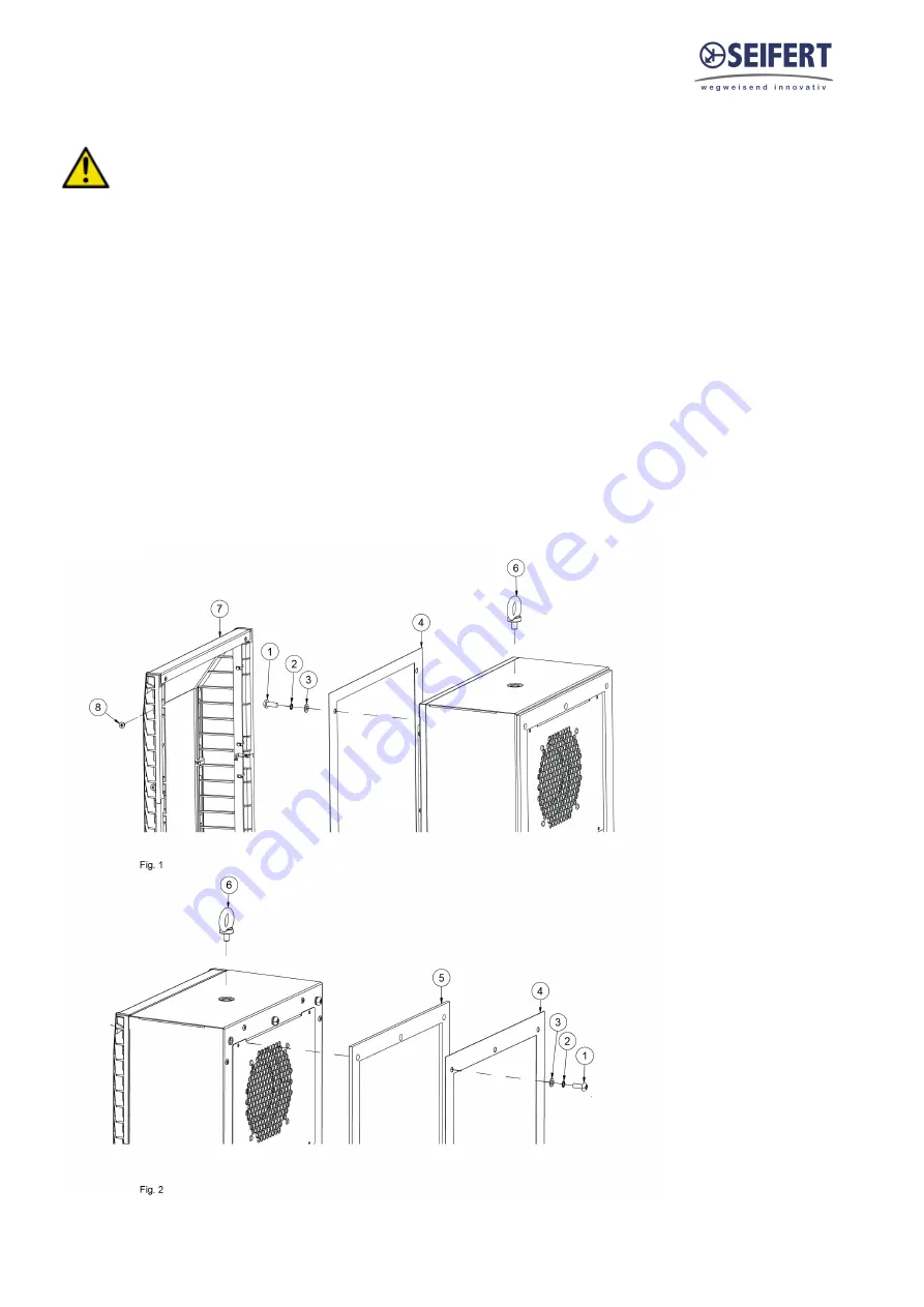 Seifert 852520S62 Instruction Manual Download Page 13