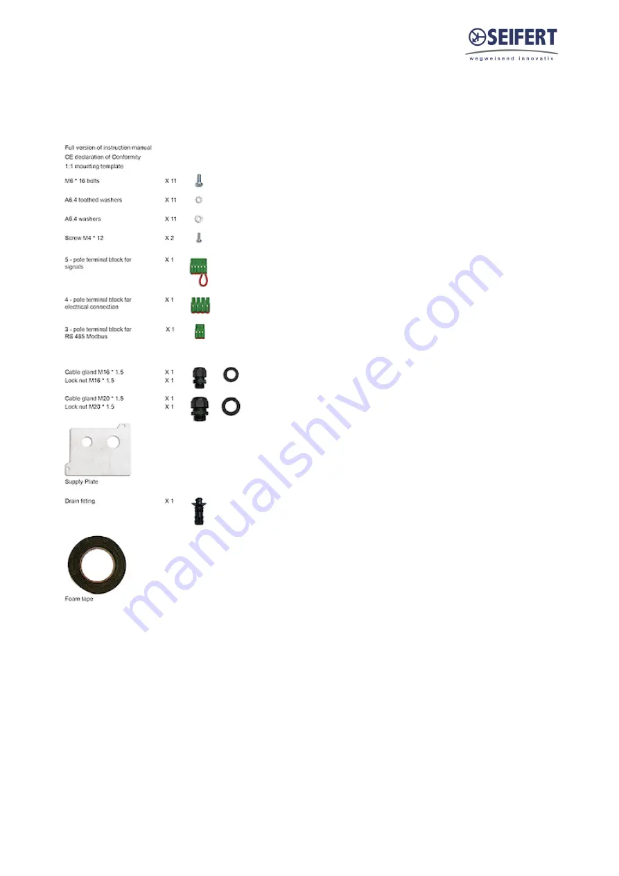 Seifert 854000S62 User Manual Download Page 24