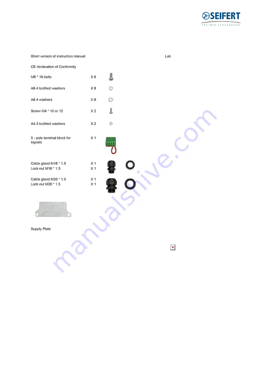 Seifert 87121082USL Manual Download Page 21