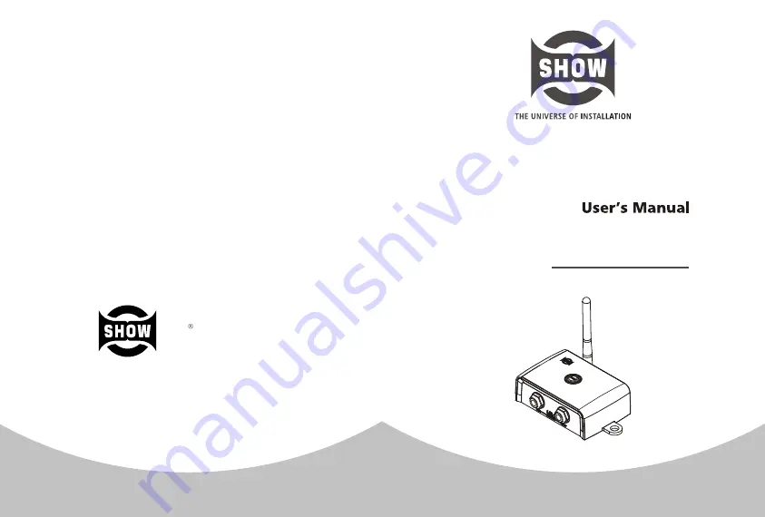 SEIKAKU TECHNICAL GROUP SHOW SBT PLAYER User Manual Download Page 2