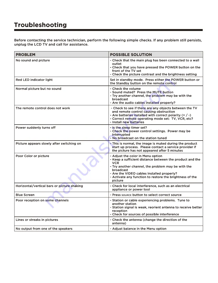 Seiki LC-32G82 Instruction Manual Download Page 24