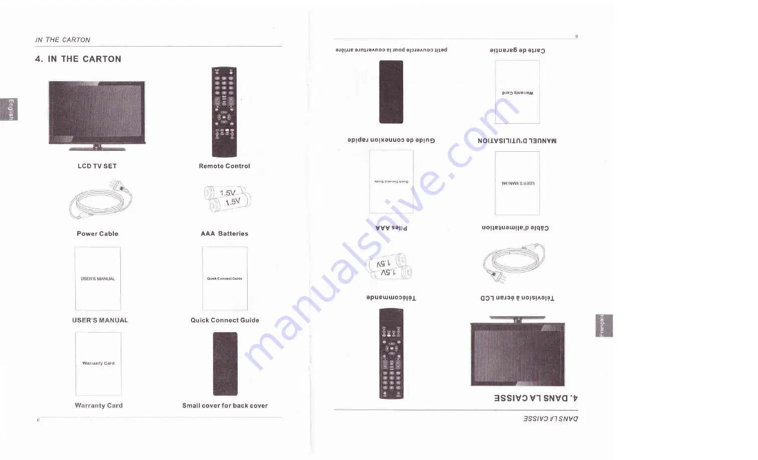 Seiki LC-40B56 Instruction Manual Download Page 8