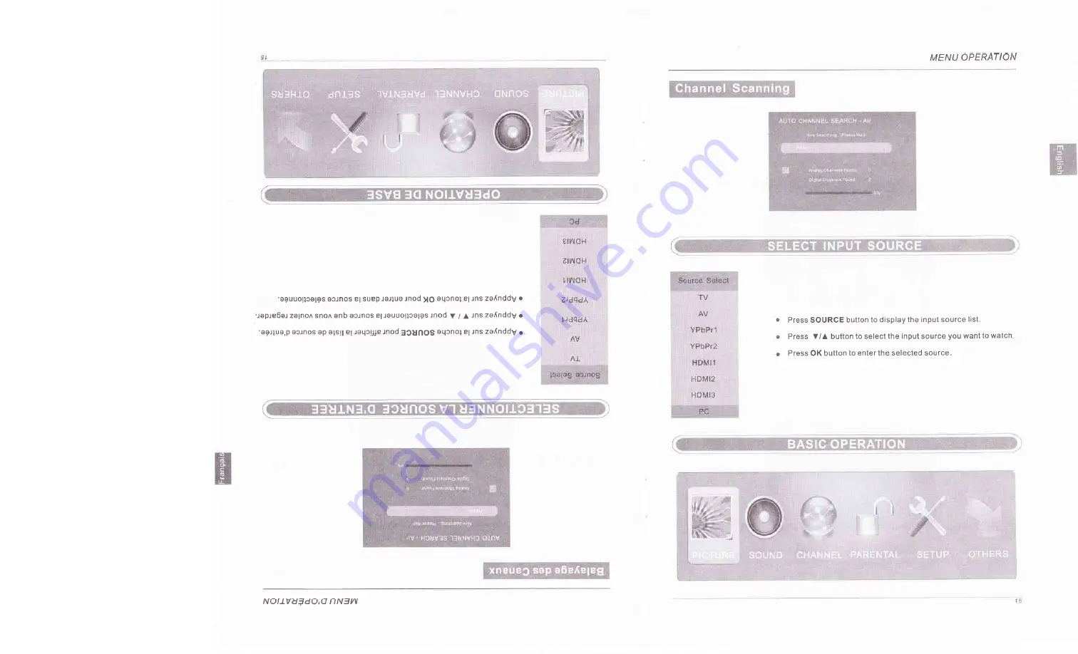 Seiki LC-40B56 Instruction Manual Download Page 17