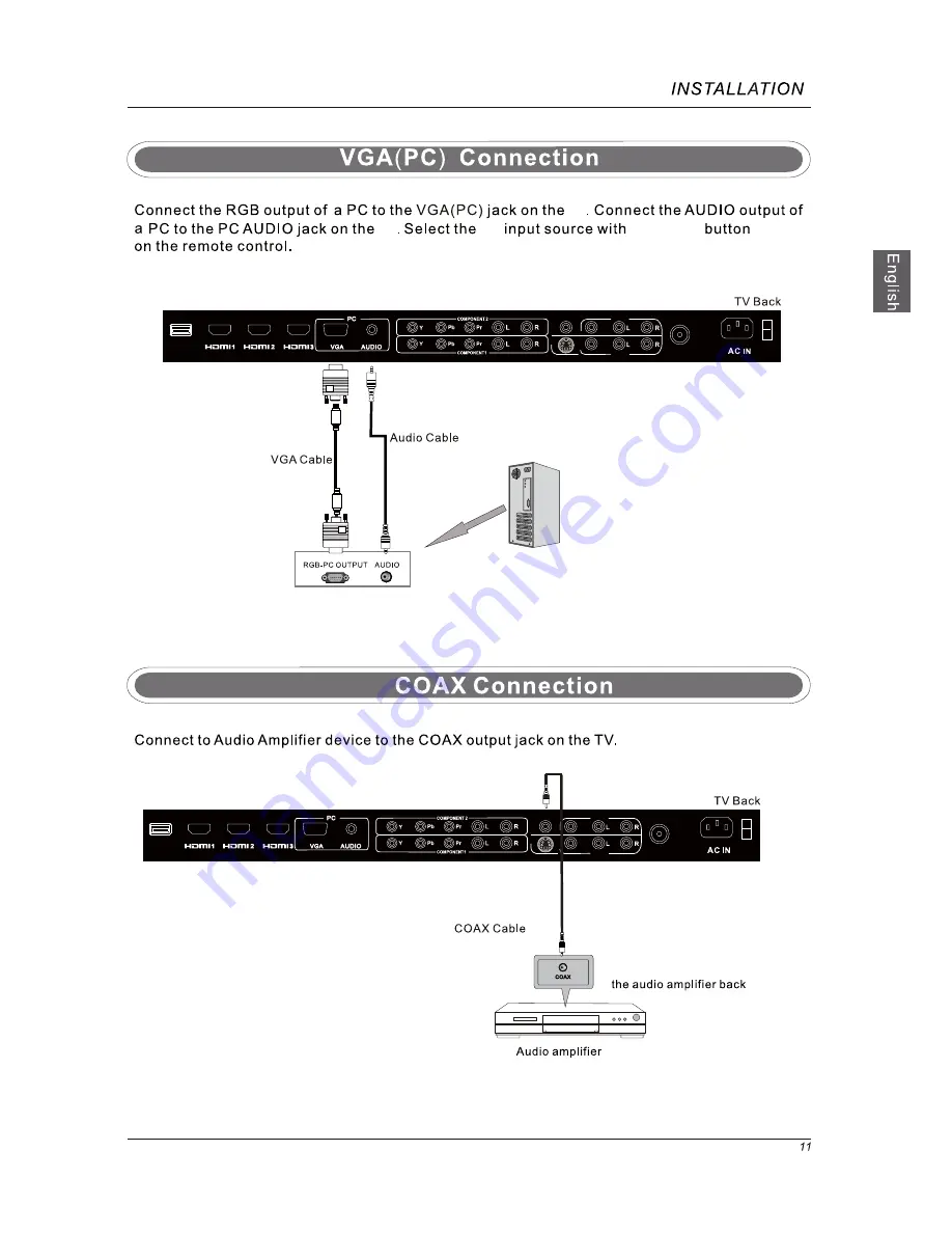 Seiki LC40TZM Скачать руководство пользователя страница 13