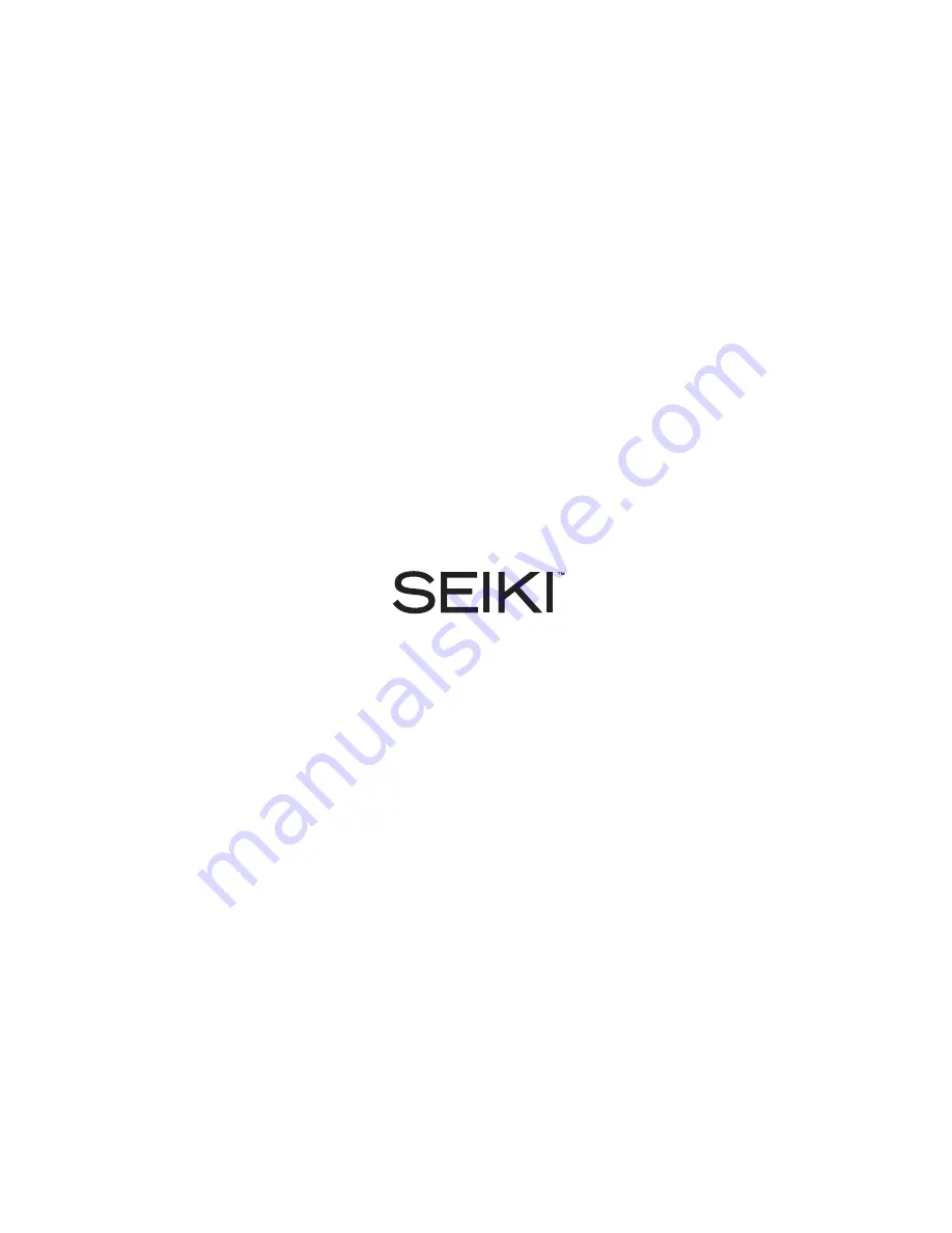 Seiki SC-1200AU6DS Скачать руководство пользователя страница 28